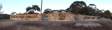 100 Years of Anzac Lookout