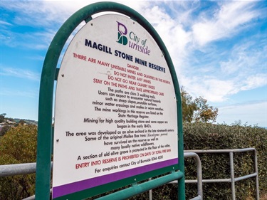 Magill Stone Mine Reserve