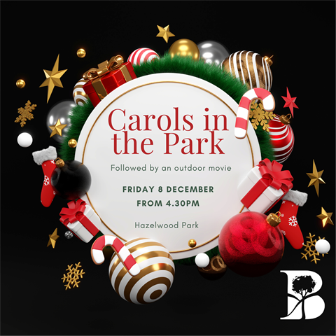 Carols in the Park Logo