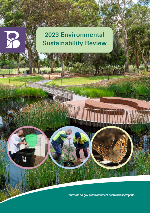 Cover of the 2023 Environmental Sustainability Review