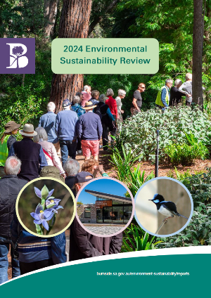 Cover of the 2024 Environmental Sustainability Review