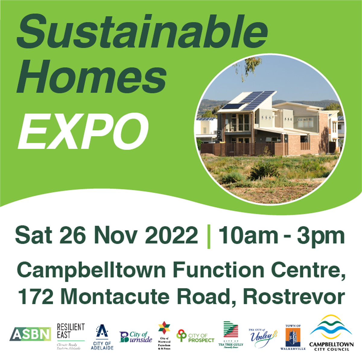 Sustainable Homes Expo City of Burnside